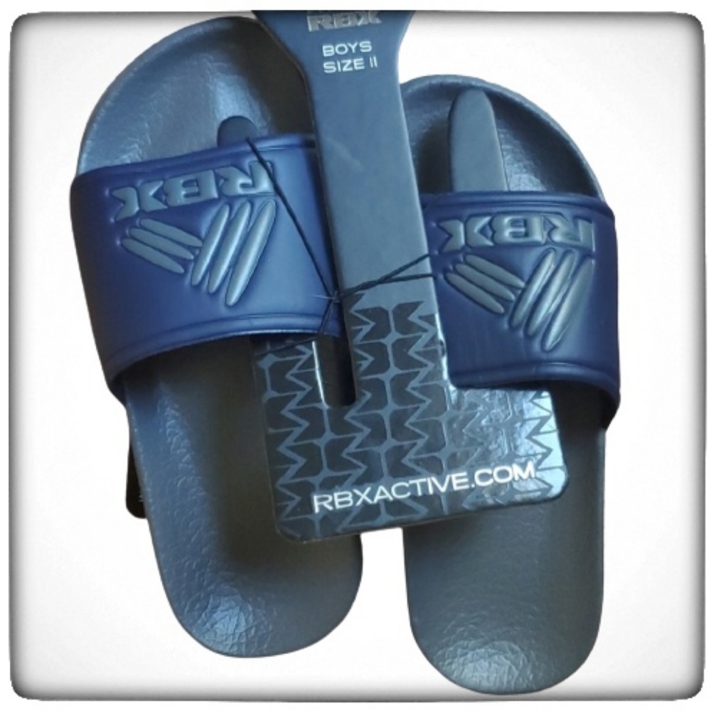 RBX Navy Blue/Gray Sliders-11